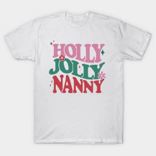 Holly jolly nanny T-Shirt